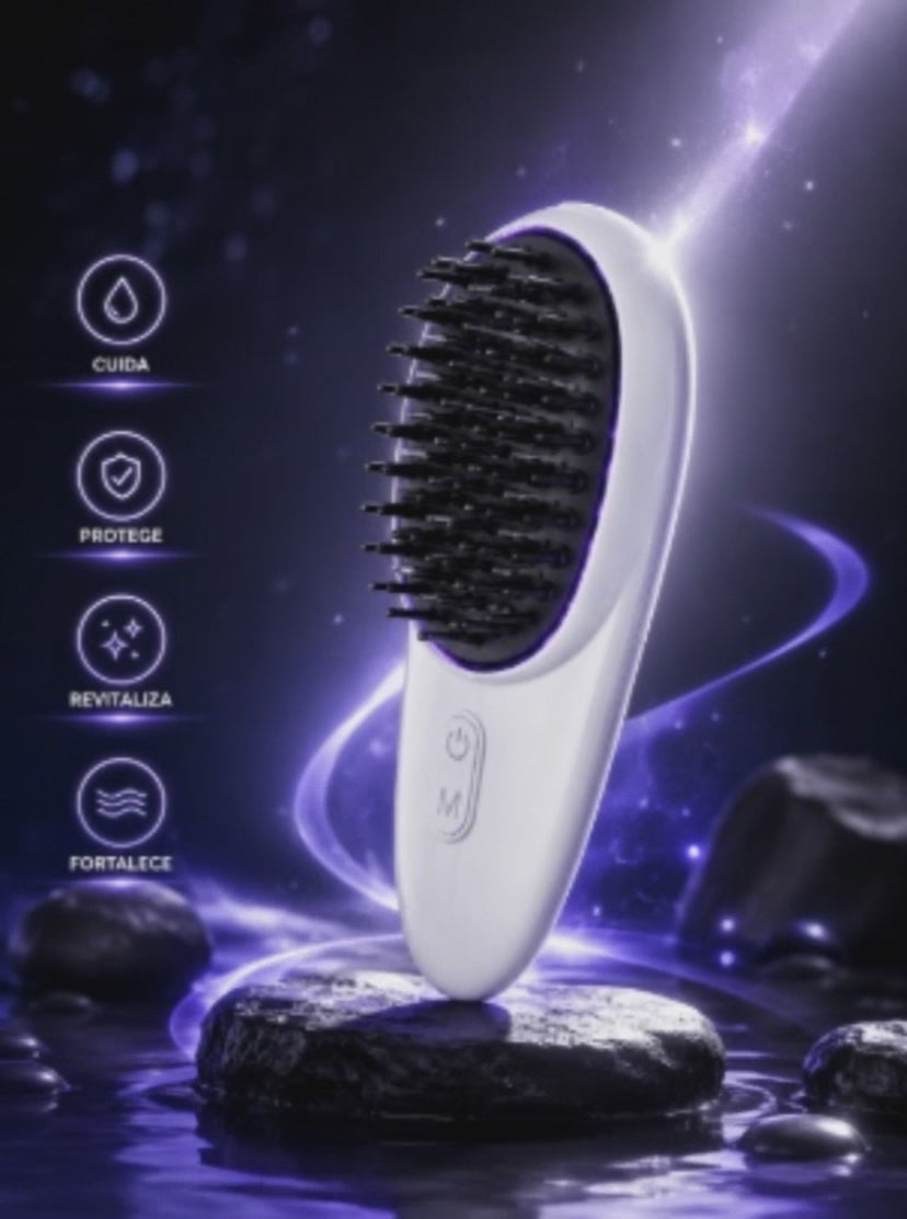 VibraCap® — Peine Eléctrico Masajeador